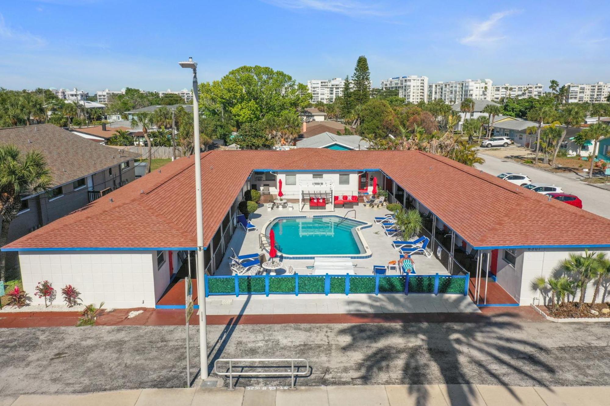 Sun Island Motel 圣徒皮特海滩 外观 照片