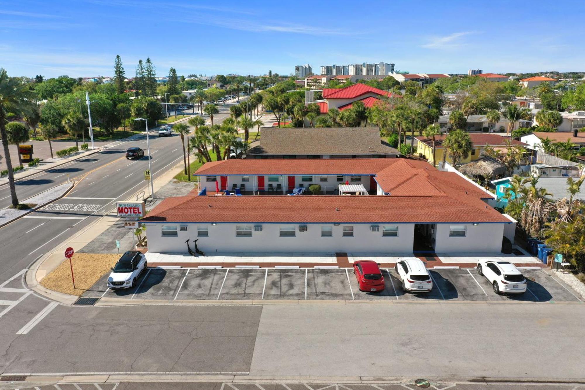 Sun Island Motel 圣徒皮特海滩 外观 照片